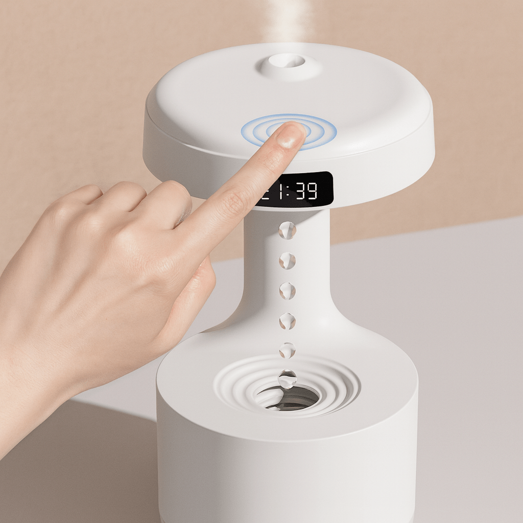 800ML Gravity Water Droplets Aroma Diffuser - Arvique