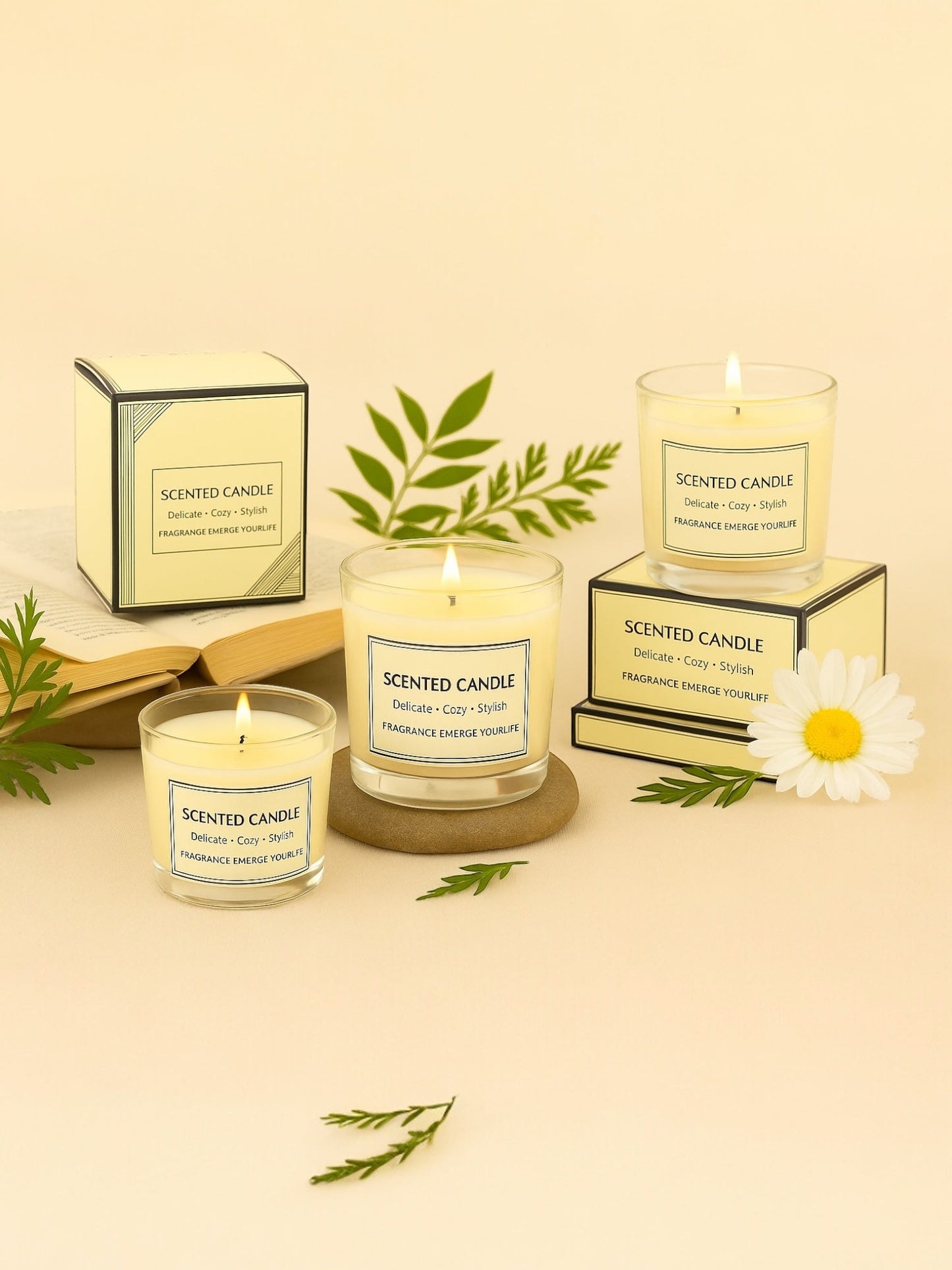 Luxury Scented Candle for Home & Spa - Arvique