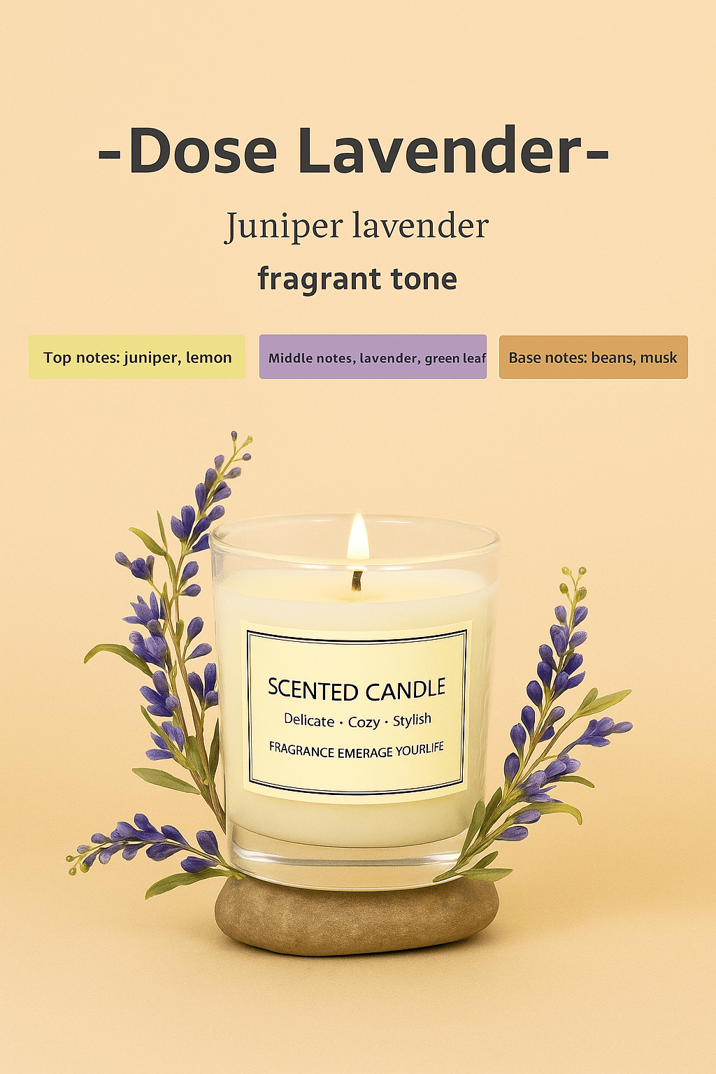 Luxury Scented Candle for Home & Spa - Arvique