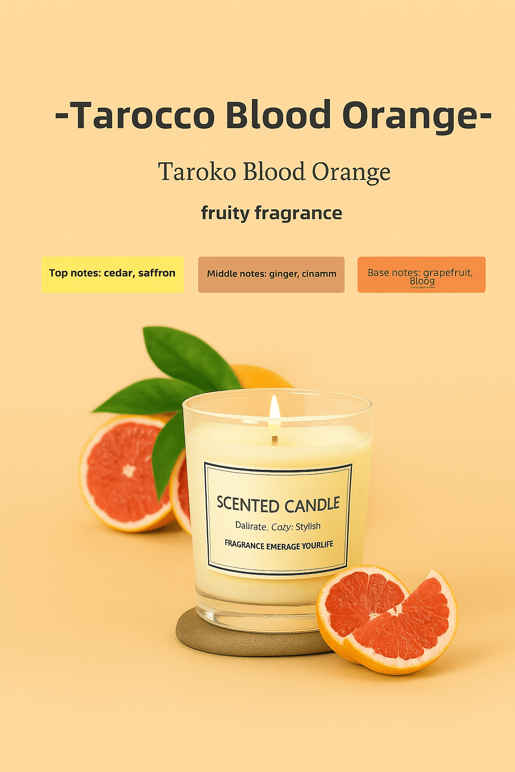 Luxury Scented Candle for Home & Spa - Arvique