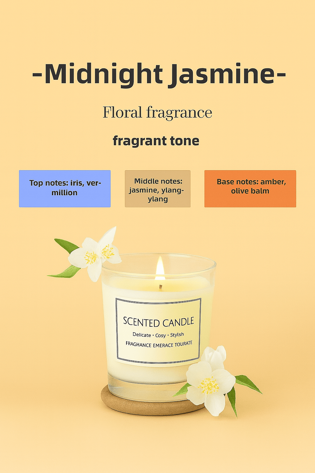 Luxury Scented Candle for Home & Spa - Arvique