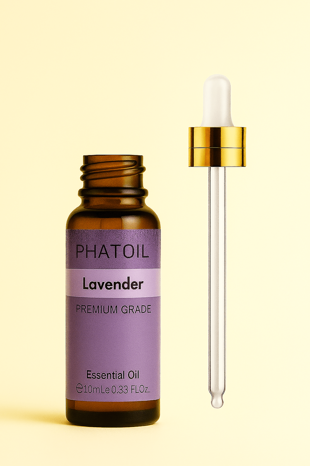 PHATOIL 10ml | Pure Essential Oils with Dropper – Lavender, Eucalyptus, Vanilla & More - Arvique
