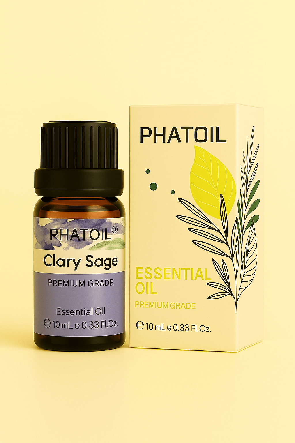 PHATOIL Clary Sage Essential Oil – 10ml - My Store