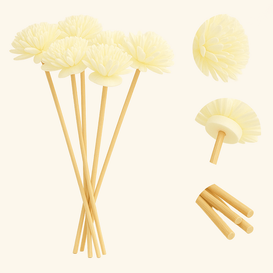Flowers Diffuser Sticks Aromatic Incense - Arvique