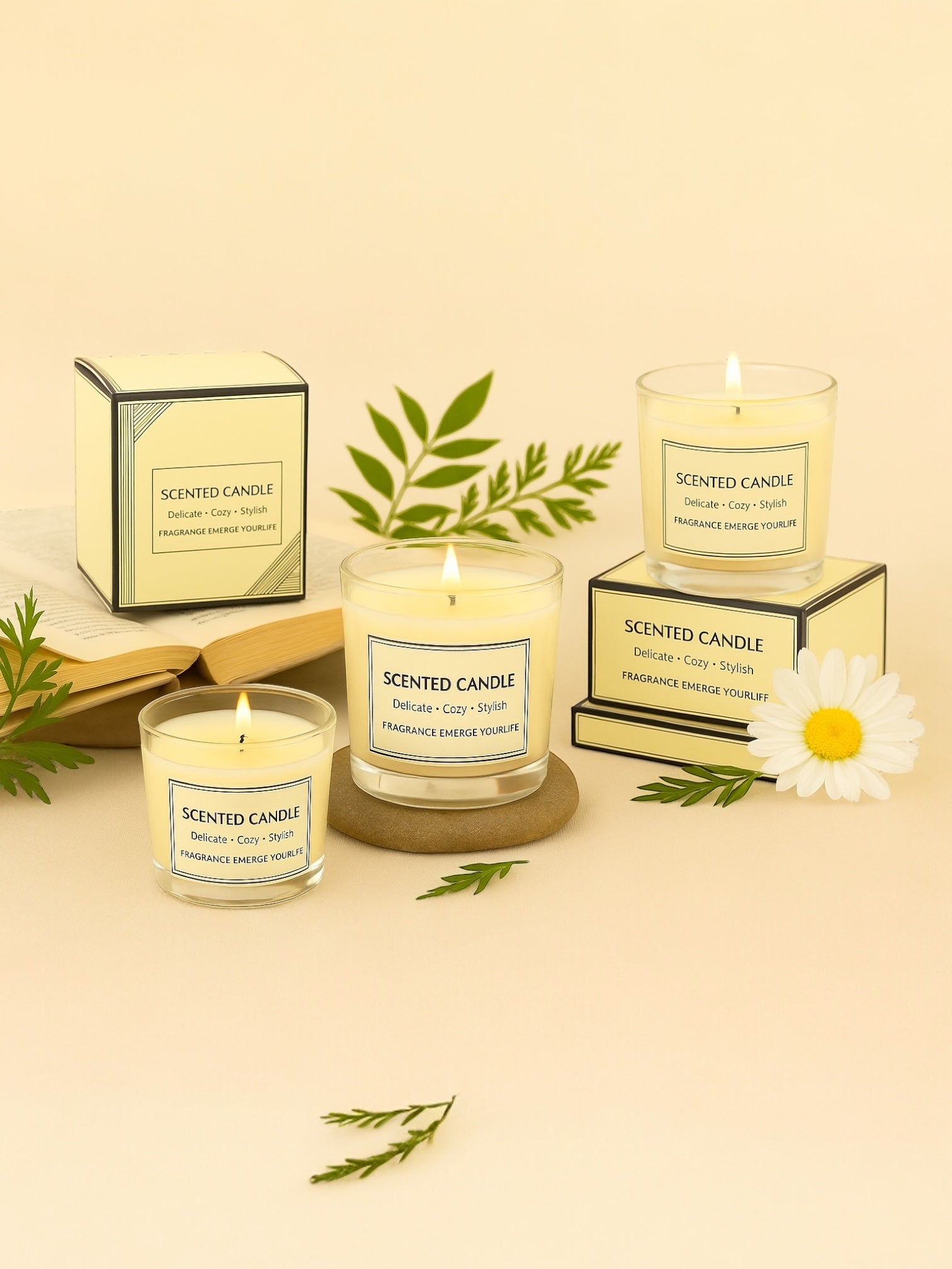 Luxury Scented Candle for Home & Spa - Arvique